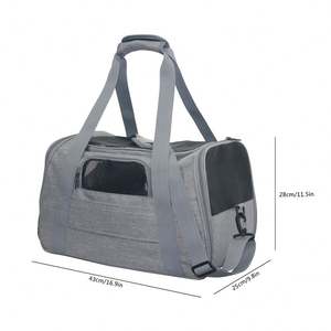 Custom Foldable Pet Carrier - High-Durability Waterproof Travel Bag for Dogs & Cats | Manufacturer - Product Image 5