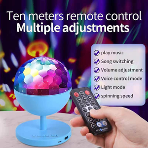 Nouvel arrivage haut-parleur Portable <span class=keywords><strong>2022</strong></span>, lumières clignotantes LED colorées, haut-parleur sans fil avec télécommande - Product Image 4