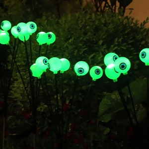Luces Solares con Forma de Ojos, Luces Decorativas de Cadena para Halloween, Divertidas Luces de Ojos de Fantasma para Jardín y Patio - Product Image 3