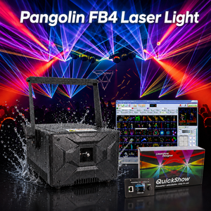 โปรเจคเตอร์เลเซอร์แอนิเมชั่น RGB ระดับมืออาชีพ กันน้ำ IP65 20w Fb4 สำหรับคอนเสิร์ต งานเทศกาล การแสดงบนเวที รุ่น A3-h820d 20w RGB แอนิเมชั่น - Product Image 1