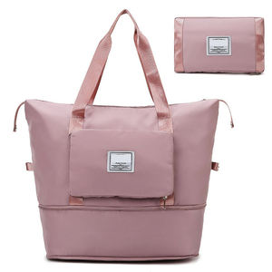 Sac de sport pliable pour femme, sac à chaussures, sac de voyage, compartiment pour chaussures, sac de sport pliable, sacs pour filles - Product Image 5