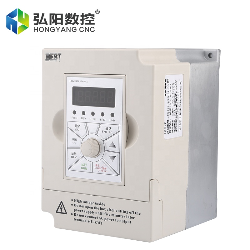 Лучший преобразователь частоты 220 кВт 380 В в 50-60 Гц 7A инвертор шпиндель двигатель преобразователь скорости для ЧПУ маршрутизатора