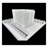 Modèles à l'échelle architecturale Maison miniature Villas Bâtiments préfabriqués Modèle faisant Plan de maison immobilière