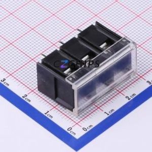 KF38S-8.25-3P Barrier Terminal Block Through hole Component (THT),P=8.25mm Connector With Cover Plate 8.25mm 1x3P Straight Pin - Product Image 1