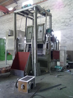 Machine de sablage à bande transporteuse JICHUAN avec système de chargement/déchargement automatique pour la construction de métaux/bobines, longue durée de vie