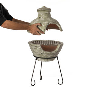 Mexican Clay Chimenea-Cheminée extérieure en <span class=keywords><strong>terre</strong></span> <span class=keywords><strong>cuite</strong></span> faite à la main pour des soirées confortables - Product Image 4