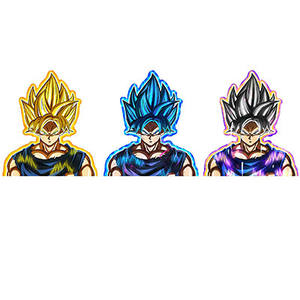 Autocollant Dragon Ball Super <span class=keywords><strong>Lenticulaire</strong></span> 3d Flip Motion Anime Glitter Holographic - Product Image 3
