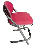 Petite chaise de casino colorée en fer de style simple et moderne utilisée pour la table de jeu de casino table de poker Texas Poker jeux salle des joueurs