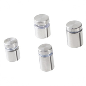 Panneau mural <span class=keywords><strong>creux</strong></span> en acier inoxydable, entretoise en verre, <span class=keywords><strong>vis</strong></span> publicitaire pour Support - Product Image 1