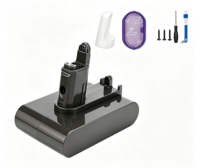 Batterie Li-ion fiable DC45 DC34 DC35 22.2V 2.5Ah 3.0Ah 2000mAh 3000mAh de type B à visser, batterie de remplacement pour Dyson