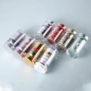 Özel 100ml yeni stil plastik sağlık ürünleri şişe PS vücut <span class=keywords><strong>PP</strong></span> iç konteyner için hapları kapsül gıda sınıfı yeşil Materia - Product Image 4