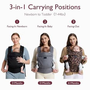 Muestra Gratuita de Portabebés Ergonómico, Cómodo y Ligero para Recién Nacidos hasta Niños Pequeños, de 7 a 44 Libras, Fácil de Poner - Product Image 6