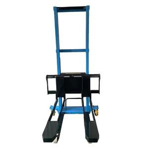 1Ton 1,3 M 1,6 M Lift Full-<span class=keywords><strong>electric</strong></span> Portable Self Loading <span class=keywords><strong>Stacker</strong></span> Ladder Truck Carretilla elevadora eléctrica - Product Image 6
