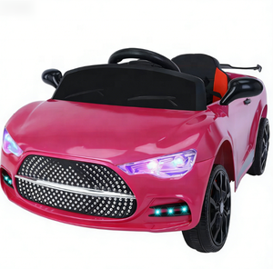 Auto Eléctrico de Plástico de Cuatro Ruedas para Niños con Control Remoto y Columpio para Bebés - Product Image 3