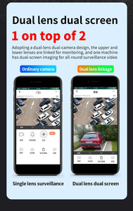 F222 2MP Cámara de Seguridad Interior Visión nocturna Audio bidireccional Control móvil Lente dual Reflector inalámbrico Sensor CMOS NVR Datos - Product Image 6