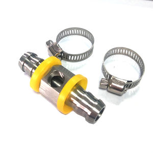 कार ईंधन दबाव सेंसर एडाप्टर 1/8 "npt t-फिटिंग एडाप्टर 1/2" बार्बेड पुश लॉक ईंधन नली लाइन त्वरित कनेक्टर फिटिंग - Product Image 3