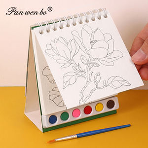 Ensemble de peinture à l'<span class=keywords><strong>aquarelle</strong></span> sans désordre Panwenbo pour enfants, peinture à l'eau avec livres de coloriage pour tout-petits - Product Image 6