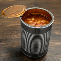 Boîtes en métal vides pour l'emballage alimentaire |   Sandwich au lait, à la pâte de tomate et à la viande |   Tailles et impressions personnalisées |   Options de 800g à 900g