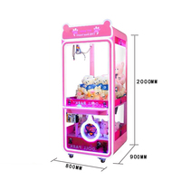 Machine à griffes automatique pour bonbons sucettes personnalisables, boîte à billets, machine à griffes surprise de carnaval, mini machine à griffes pour canards en caoutchouc