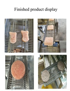 Machine à presser les galettes de bœuf pour hamburgers de grande capacité, machine à fabriquer des galettes de viande pour hamburgers - Product Image 6