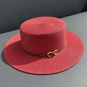 <b>Flat</b> Top Bowler <b>Hat</b> Wholesale Beach Straw Boater <b>Hat</b> for Women Summer Straw - Product Image 4