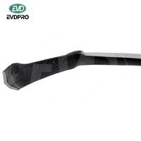 POUR 2015-2016 MERCEDES BENZ C-CLASS W205 C180 C200 C260 SPORT FIBRE DE VERRE LÈVRE AVANT Style Carlsson