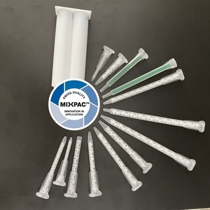 Boquilla Mezcladora Estática Original Suzler Mixpac para Pegamento, <span class=keywords><strong>MAQ</strong></span> 05-24L, MAH 06-21L, Aplicador, Punta para Adhesivo de Molde, Tubo Mezclador de Epoxi - Product Image 1
