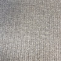 Tejido de punto Mamba Cotton Scuba Air Layer 260gsm 190cm 50% Algodón 44% Poliéster 6% Spandex, Jersey de doble capa elástico en color beige melange liso para sudaderas con capucha