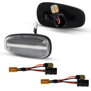 Clair + fumé lentille LED garde-boue feux de position latéraux clignotants pour Opel Zafira a 1999-2005 Astra G 1998-2009 - Product Image 5
