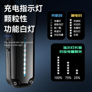 Tondeuse à cheveux électrique professionnelle Kemei KM-5083 rechargeable avec chargement USB et tête à huile - Product Image 2