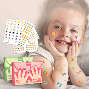 Pegatinas para Uñas MIDEER - WONDER PRINCESS y FASHION WHIMS, Fáciles de Quitar, Regalo para Niñas MD4137 MD4138 - Product Image 4