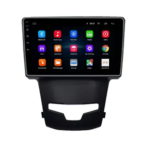 Cho Ssangyong Korando 2013-2017 Radio Headunit Thiết Bị 2 Đôi Din Quad-Core Android Car Stereo GPS Navigation Carplay