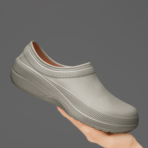 Wholesale Summer Lightweight EVA Platform Thick Soled <b>Soft</b> Anti-Slip Open Toe Bathroom Outdoor Men Slippers - Product Image 3