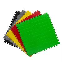 Kunststoff-Vinyl-Aufbewahrungsboden, Schwerlast-Industrieboden aus Polyvinylchlorid, Werkstatt-Bodenfliesen mit Verriegelungsmuster, Fitnessstudio-Boden