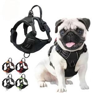 Envío Rápido, Varios Colores, Arnés de Adiestramiento para Perros al por Mayor, Chaleco Reflectante Ajustable, Cinta, Diseño Sólido, Correa para Mascotas - Product Image 1