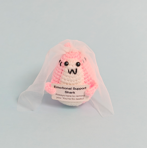 Patrones de Ganchillo: Adorno de Amigurumi de Apoyo Emocional para Vestido de Novia, Amor de San Valentín, y de Incentivo - Product Image 4