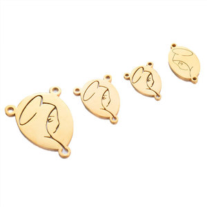 Bijoux personnalisés religieux de luxe en acier inoxydable 316L, pendentifs et breloques pour bracelets, colliers et fabrication de bijoux. - Product Image 4