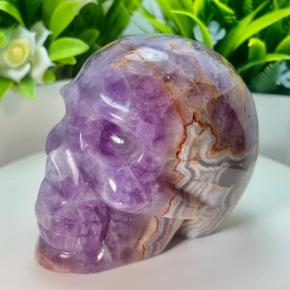 หัวกะโหลกอะเกตอเมทิสต์