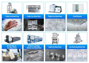 Máquina de Fabricación de Bloques de Hielo Industrial Comercial MIDFINE, Sistema de Energía Solar, Acero Inoxidable, Capacidad de 1000 kg, Garantía de 5 Años - Product Image 2