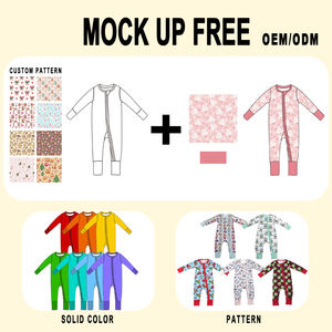 Barboteuse à bulles personnalisée Soie de lait Bon prix Sweat à capuche raisonnable Combinaisons pour bébés Splendide ODM Nouveau style de barboteuses pour bébés - Product Image 4