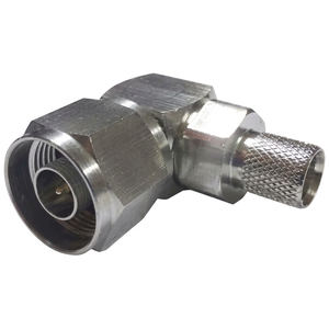 ขั้วต่อปลั๊ก RF ตัวผู้ 50 โอห์ม แบบ R/A LMR 400 ชนิด Crimp - Product Image 1