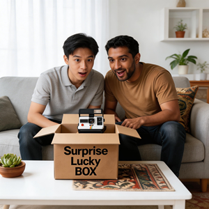 Caja Misteriosa Digital de 5 Piezas con 100 Productos Aleatorios, Artículos con Carga Rápida <span class=keywords><strong>y</strong></span> Wi-Fi, Caja de Regalo para Ti, Solo por Hoy - Product Image 4