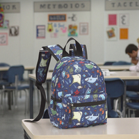 Sac à dos personnalisé à double bandoulière imprimé dessin animé tendance de 13 pouces pour les étudiants pour la rentrée scolaire du primaire