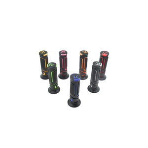 Vente d'usine, poignées de moto bicolores, poignées universelles pour guidon, poignées en caoutchouc antidérapantes - Product Image 6