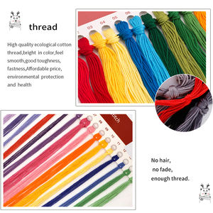 Kit <span class=keywords><strong>de</strong></span> Broderie au <span class=keywords><strong>Point</strong></span> <span class=keywords><strong>de</strong></span> <span class=keywords><strong>Croix</strong></span> NKF Motif Fraise et Fruits DMC sur Tissu <span class=keywords><strong>Aida</strong></span> avec Fil <span class=keywords><strong>de</strong></span> Coton <span class=keywords><strong>pour</strong></span> Enfants <span class=keywords><strong>de</strong></span> 12 à 14 Ans sur <span class=keywords><strong>Toile</strong></span> - Product Image 6