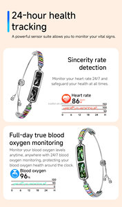 Reloj Inteligente de Moda para Mujer, con Monitor de Ciclo Menstrual, Sueño, Frecuencia Cardíaca, Presión Arterial, Control de Video, BH3 - Product Image 4