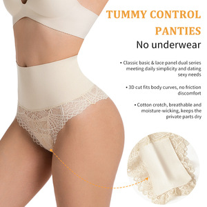 Culotte gainante taille haute pour femme, effet ventre plat et rehausseur de fesses, style colombien - Product Image 4