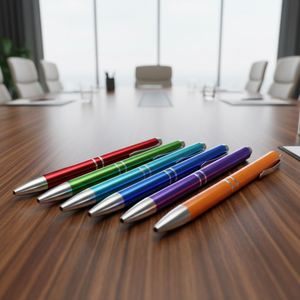 Bolígrafos de Metal con Logotipo Personalizado al por Mayor, Bolígrafos Publicitarios para Hoteles y Oficinas, Regalos Promocionales - Product Image 3
