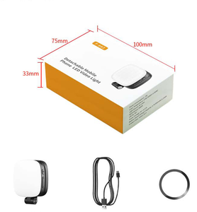 Xách tay từ điện thoại di động đầy ánh sáng gương cho selfies, trang điểm, <span class=keywords><strong>video</strong></span> nhiếp ảnh, và điều chỉnh độ sáng chiếu sáng - Product Image 4