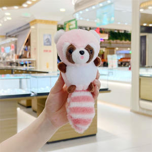 Llavero de Peluche de Mapache con Cola Larga, Diseño de Dibujos Animados, Suave, Duradero, con Forma 3D en Relieve - Product Image 6